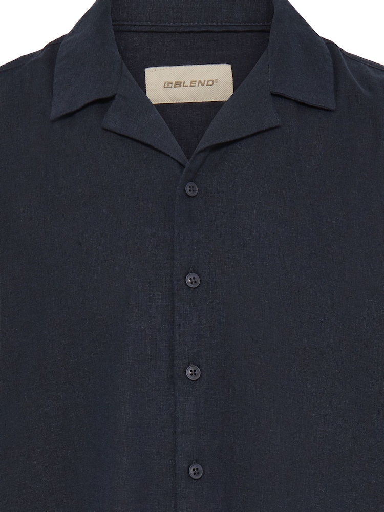 Blend Blue Bobby Linen Cuba Shirt - Image 8 of 8