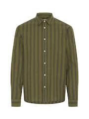 Blend Green Daris Stripe Shirt - Image 5 of 7