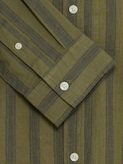 Blend Green Daris Stripe Shirt - Image 7 of 7