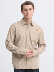 Blend Natural Sun Stripe Long Sleeve Shirt - Image 1 of 8