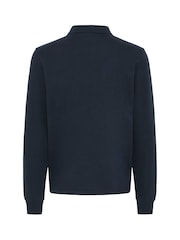 Blend Blue Kane Long Sleeve Polo Top - Image 7 of 8
