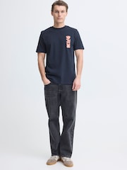 Blend Blue Sun Flower T-Shirt - Image 4 of 8