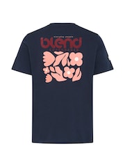 Blend Blue Sun Flower T-Shirt - Image 5 of 8