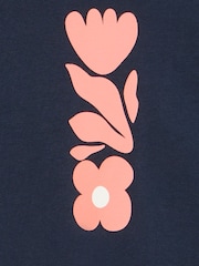 Blend Blue Sun Flower T-Shirt - Image 7 of 8