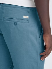 Blend Blue Morgan Linen Shorts - Image 4 of 8