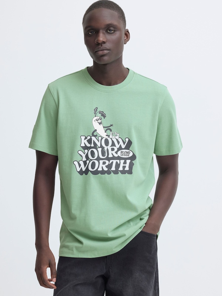 Blend Green Sun Veggie T-Shirt - Image 1 of 8