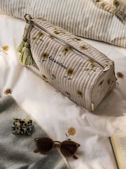 Sophie Allport Natural Grandma Sunflower Wash Bag - Image 1 of 2