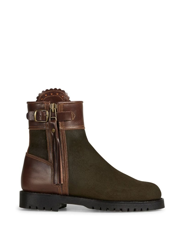 Penelope Chilvers Inclement Leather Tassle Detail Ankle Boots - Slika 2 iz 4