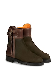 Penelope Chilvers Inclement Leather Tassle Detail Ankle Boots - Slika 3 iz 4