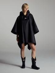 Hunter Black Packable Poncho - Image 2 of 3