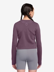 Nike Violet Dust Purple Mavn Dri-FIT Knit Long Sleeve Top - Image 2 of 3