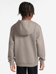 Nike Light  Brown Club Fleece Pullover Hoodie - Image 2 of 3