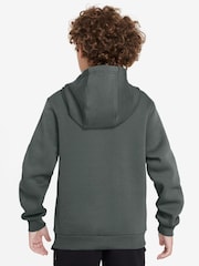 Nike Camo Green Club Fleece Pullover Hoodie - Image 2 of 3