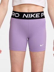 Nike Violet Purple Pro Dri-FIT Shorts - Image 1 of 4