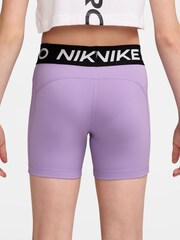 Nike Violet Purple Pro Dri-FIT Shorts - Image 2 of 4