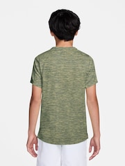 Nike Camo Green Miler Dri-FIT Short Sleeve T-Shirt - Image 2 of 3