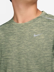 Nike Camo Green Miler Dri-FIT Short Sleeve T-Shirt - Image 3 of 3