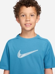 أزرق بحري - تيشرت Dri-FIT متعدد الاستخدامات من Nike - صورة 3 من 3