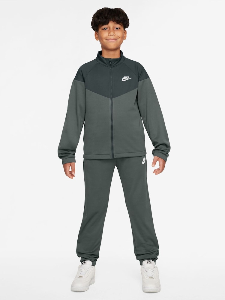 Καμουφλάζ πράσινο - Nike Dri-Fit Poly Αθλητική φόρμα με φερμουάρ - Εικόνα 1 από 3