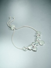 Стерлінгові посріблені - Heart Charm Bracelet - Image 1 of 3