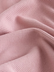 Рожевий - Layered Style Long Sleeve Maternity Top - Image 10 of 11