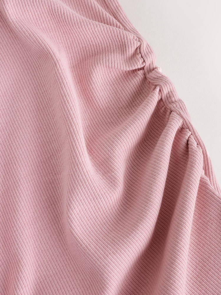 Рожевий - Layered Style Long Sleeve Maternity Top - Image 11 of 11