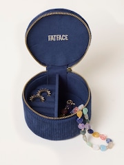 FatFace Navy Hedgehog Beaded Jewellery Box - Image 3 of 3