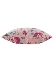 Wylder Blushed Rose Aviary Cotton Velvet Fibre Filled Cushion - Image 3 of 4
