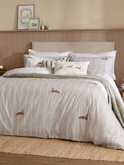 Wylder Ramble Hares Tufted Feather Filled Cushion - Image 2 of 5