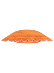 Furn Lil Scallop Velvet Fibre Filled Cushion - Image 4 of 6