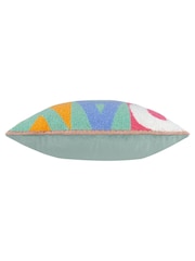 Furn Multicoloured Daydreams Tuft Feather Filled Cushion - Image 4 of 6