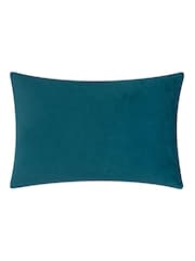 Furn Metro Diamond Velvet Feather Filled Cushion - Image 3 of 6