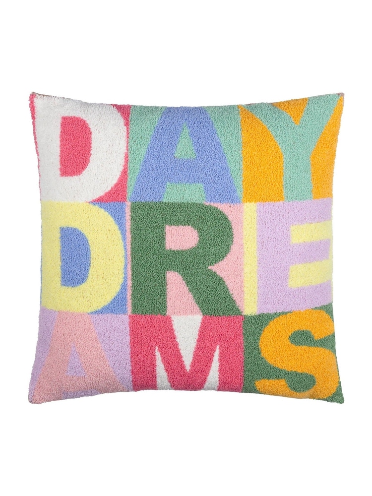 Furn Multicoloured Daydreams Tuft Fibre Filled Cushion - Image 2 of 6