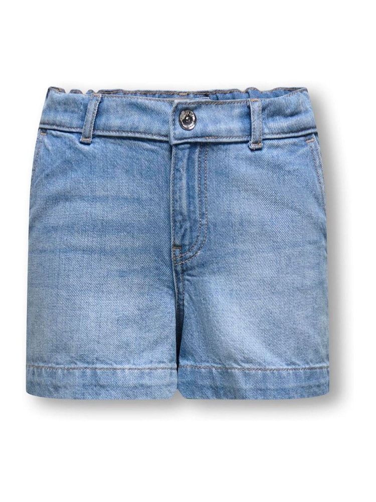 ONLY KIDS Blue Loose Fit Denim Shorts - Image 1 of 3