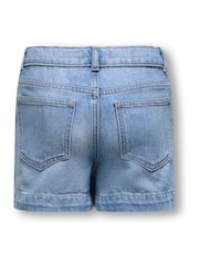 ONLY KIDS Blue Loose Fit Denim Shorts - Image 2 of 3