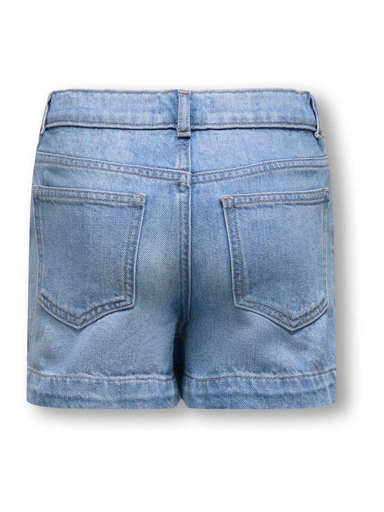 ONLY KIDS Blue Loose Fit Denim Shorts - Image 2 of 3