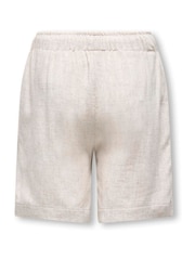 ONLY KIDS Pull Up Linen Blend Shorts - Bild 5 von 6