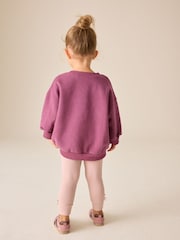 Purple Fairy Sweatshirt and Legging Set (3mths-7yrs) - Image 2 of 4