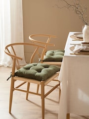 Yard 2 Pack Lichen Slub Cotton Cushions - Image 1 of 5