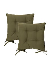 Yard 2 Pack Lichen Slub Cotton Cushions - Image 3 of 5