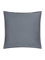 Yard Denim Slub Cotton Feather Filled Cushion - Image 2 of 5