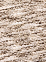 Yard Brown Malvern Chenille Fibre Filled Cushion - Image 4 of 4