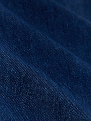 Dark Blue Side Stripe Pull On Lightweight Denim Skirt - Image 7 of 7