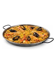 Callow Silver Paella Cooking Set with Burner 42cm - Image 5 of 10