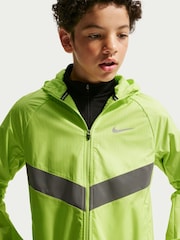 Nike Lemon Yellow Miler Therma-FIT Water-Repellent Winterized Jacket - Image 3 of 5