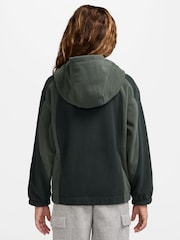 Nike Spruce Green Club Winter Fleece Full-Zip Hoodie - Image 2 of 3