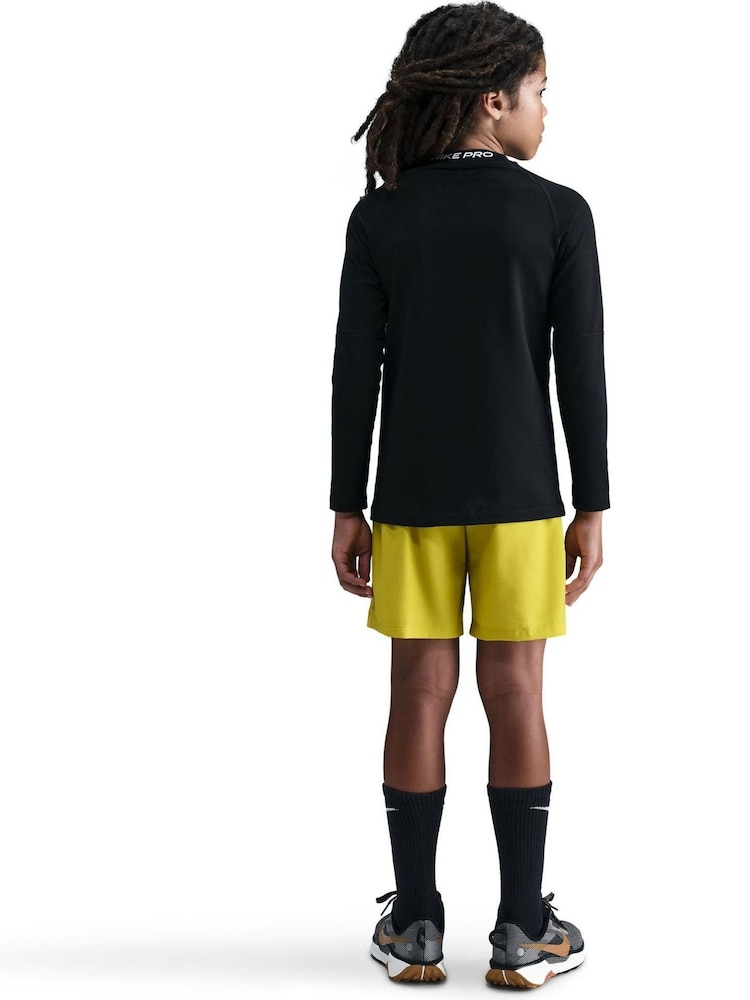 Nike Black Pro Dri-FIT Long-Sleeve Base Layer Top - Image 2 of 5 Nike Black Pro Dri-FIT Long-Sleeve Base Layer Top - Image 2 of 5