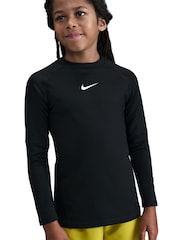 Nike Black Pro Dri-FIT Long-Sleeve Base Layer Top - Image 3 of 5