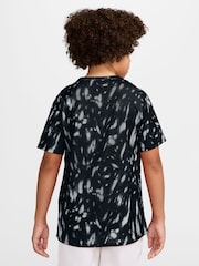 Nike Black Miler Dri-FIT Short-Sleeve T-Shirt - Image 2 of 4