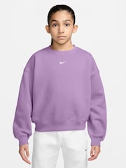 Viola Viola - Felpa oversize Nike Studio Fleece - Immagine 1 di 3